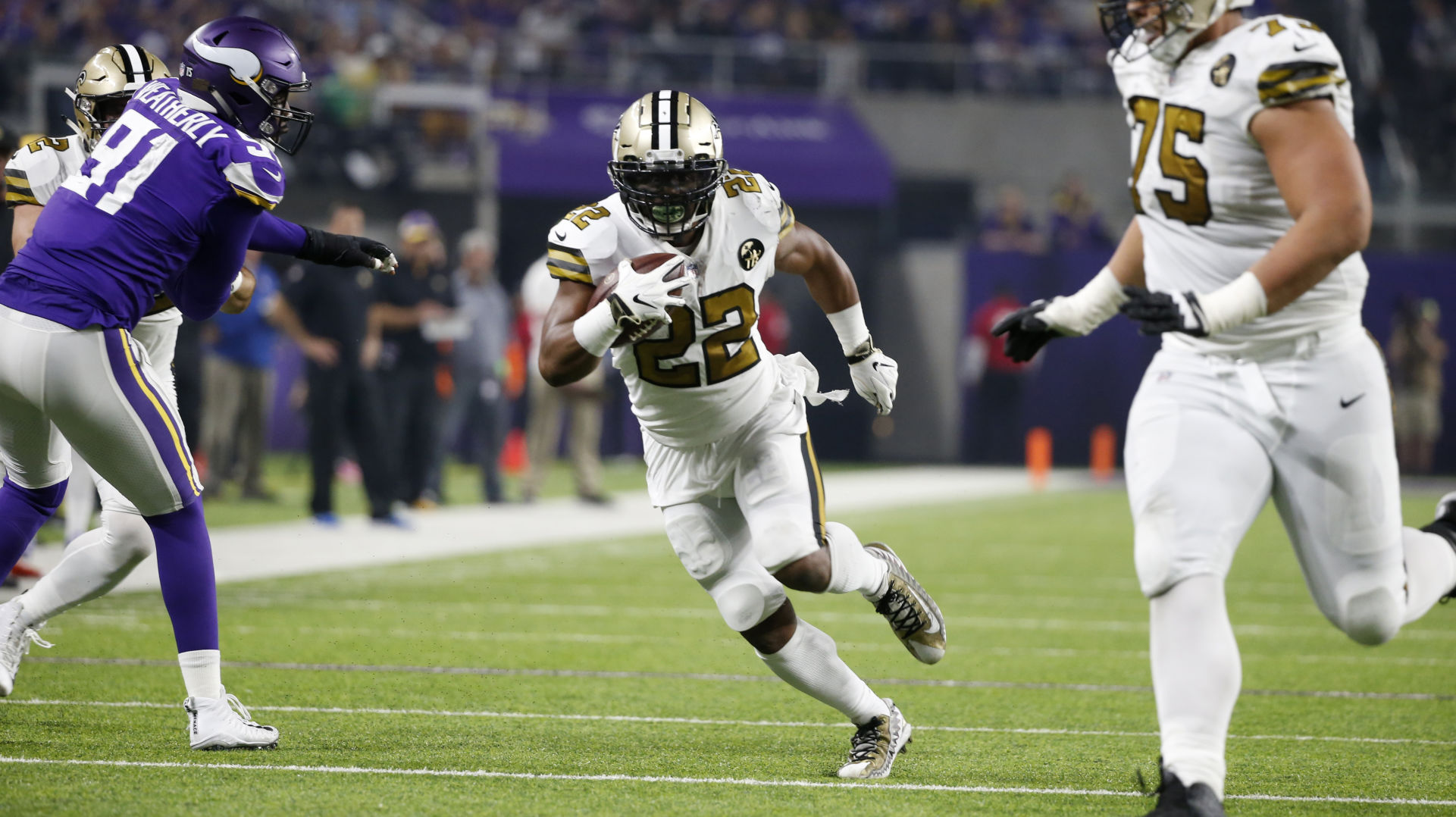 Saints Vikings Football